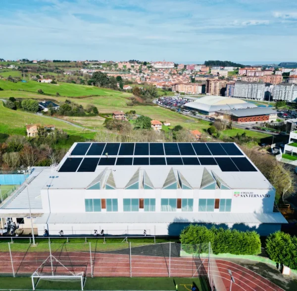 Instalacion Solar Colegio (Asturias)